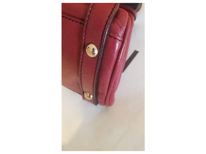 Borsa a mano Fendi Chef in pelle rossa Rosso - vista 7