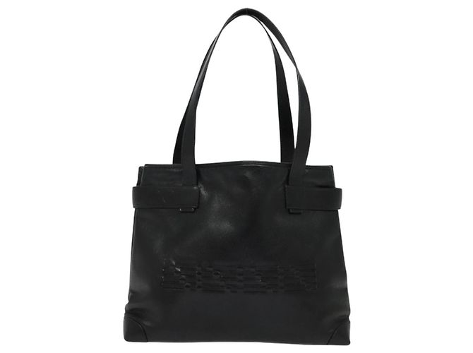 Borsa tote in pelle nera e oro GUCCI 002 105 0141 Auth sw707 Nero D'oro - vista 13