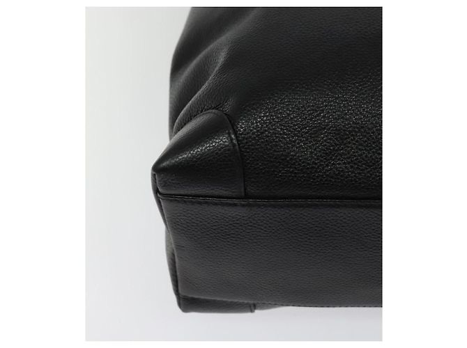 Borsa tote in pelle nera e oro GUCCI 002 105 0141 Auth sw707 Nero D'oro - vista 15