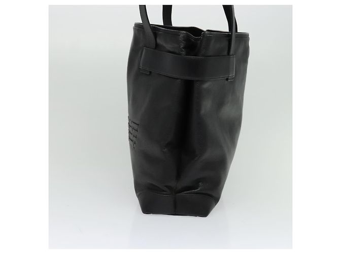Borsa tote in pelle nera e oro GUCCI 002 105 0141 Auth sw707 Nero D'oro - vista 4