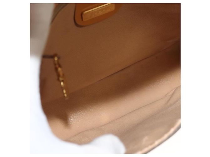 Borsa a spalla GUCCI in tela e pelle beige 007 261 0074 Auth BA1953 - vista 10