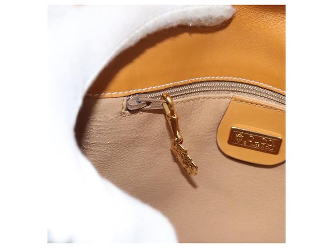 Borsa a spalla GUCCI in tela e pelle beige 007 261 0074 Auth BA1953 - vista 22