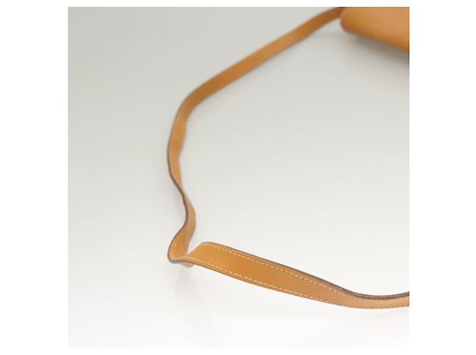 Borsa a spalla GUCCI in tela e pelle beige 007 261 0074 Auth BA1953 - vista 7