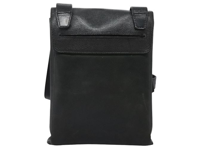 LOUIS VUITTON Borsa a Spalla Taiga Saratov GM Ardoise M30892 LV Auth bs25513 Grigio - vista 2