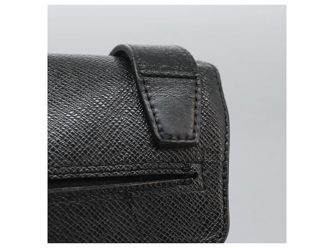 LOUIS VUITTON Borsa a Spalla Taiga Saratov GM Ardoise M30892 LV Auth bs25513 Grigio - vista 20