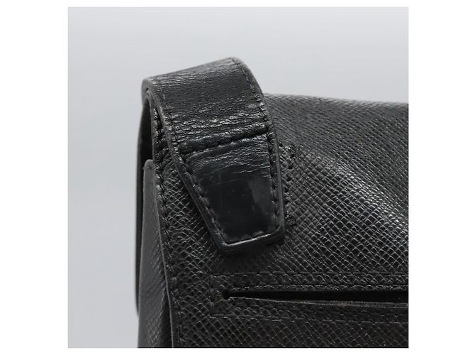 LOUIS VUITTON Borsa a Spalla Taiga Saratov GM Ardoise M30892 LV Auth bs25513 Grigio - vista 21