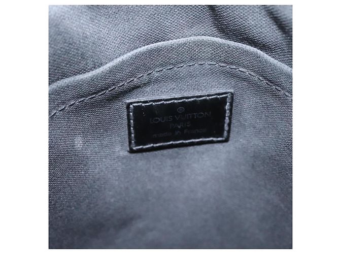 LOUIS VUITTON Borsa a Spalla Taiga Saratov GM Ardoise M30892 LV Auth bs25513 Grigio - vista 24