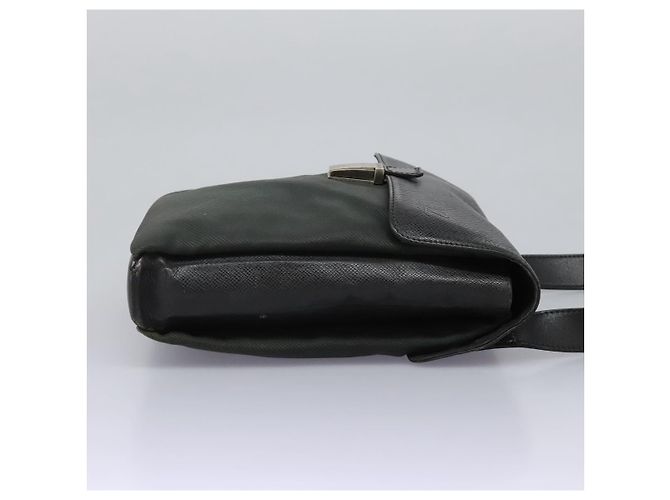 LOUIS VUITTON Borsa a Spalla Taiga Saratov GM Ardoise M30892 LV Auth bs25513 Grigio - vista 4