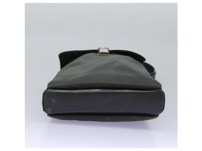 LOUIS VUITTON Borsa a Spalla Taiga Saratov GM Ardoise M30892 LV Auth bs25513 Grigio - vista 5