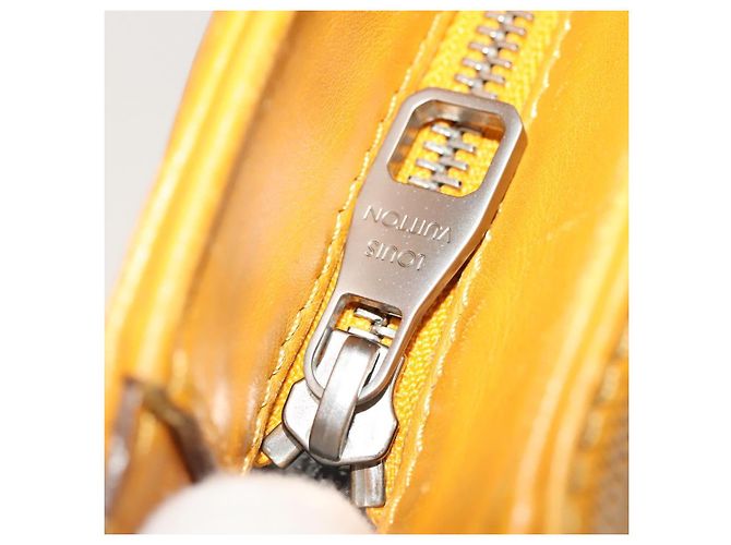 LOUIS VUITTON Borsa Neo Tadao Damier Infini 2way Gialla N41228 LV Auth BA1777 Giallo - vista 10