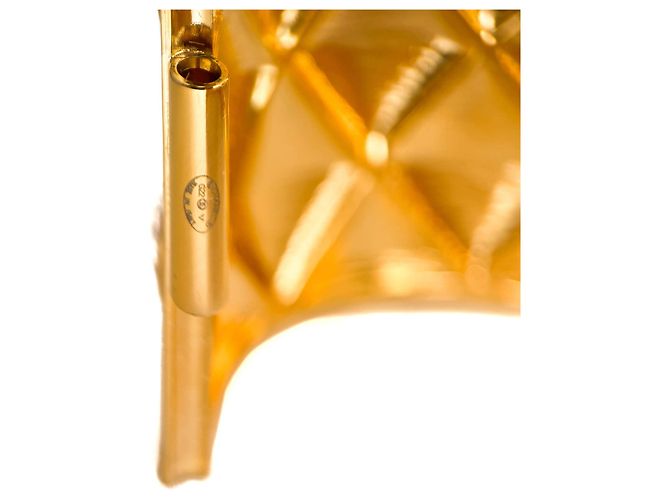 Timeless Chanel Gladiator Metallarmband Gold Golden - Ansicht 8