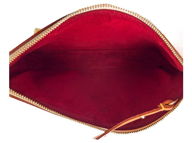 Louis Vuitton Pochette Murakami in tela multicolore Monogram Bianco - vista 8
