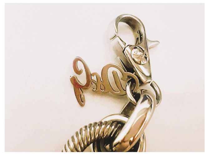 RARO raffinato bracciale DOLCE & GABBANA DJ0769 maglia marina circolare Argento - vista 4