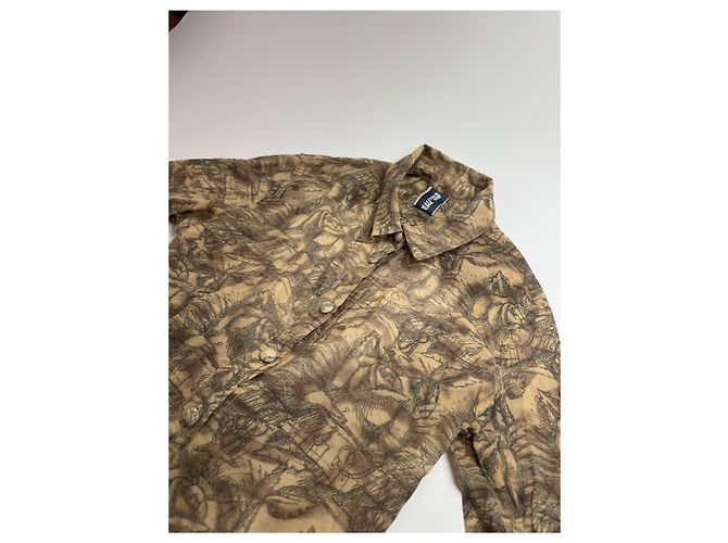 Camicia vintage Jean Paul Gaultier S Beige - vista 4