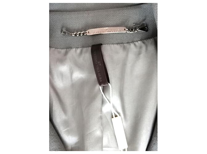 Autre Marque Giacca con strass e borchie Grigio - vista 12
