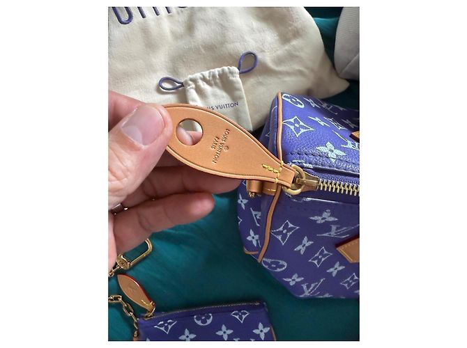 Louis Vuitton Speedy P9 Bandoulière 25 Pelle Viola Porpora - vista 7