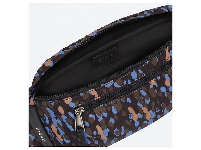 Marsupio stampato Furla Blu Multicolore - vista 4