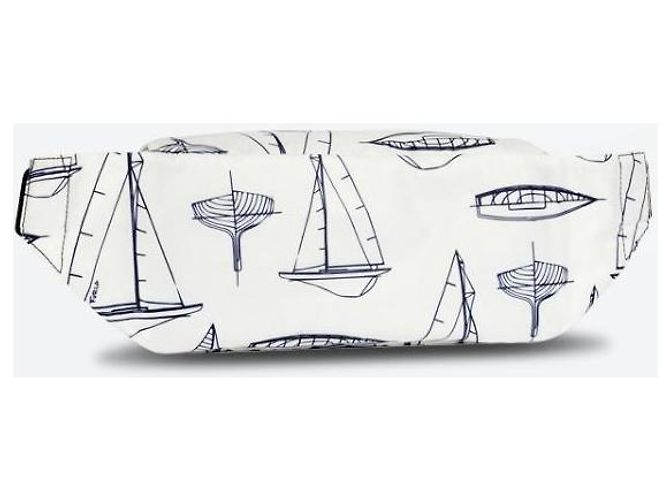 Nuova marsupio Furla con stampa di barca Bianco - vista 3