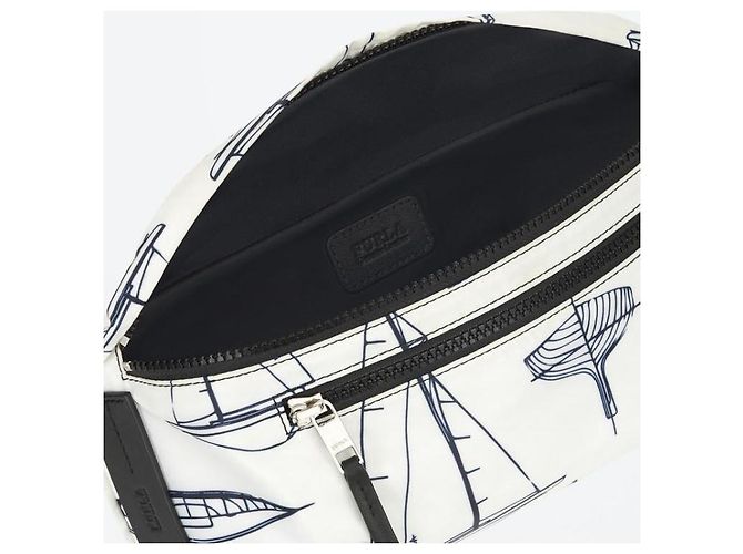 Nuova marsupio Furla con stampa di barca Bianco - vista 4