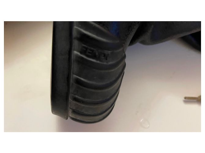 Fendi Lederstiefel schwarz - Ansicht 3