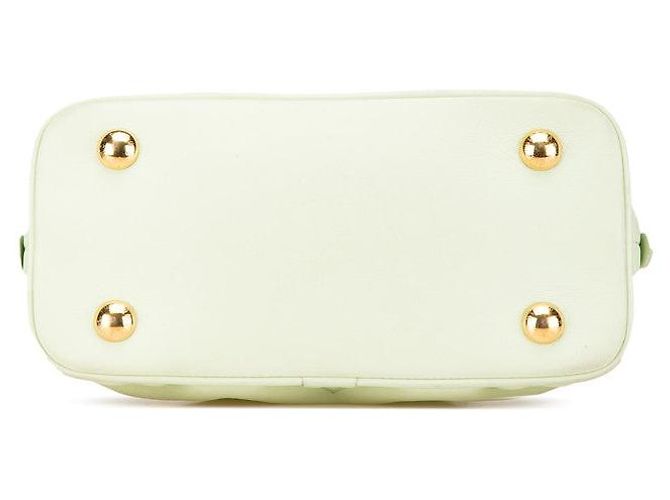 Sac à main en cuir Mahina Alma Soft BB de Louis Vuitton Vert - vue 3