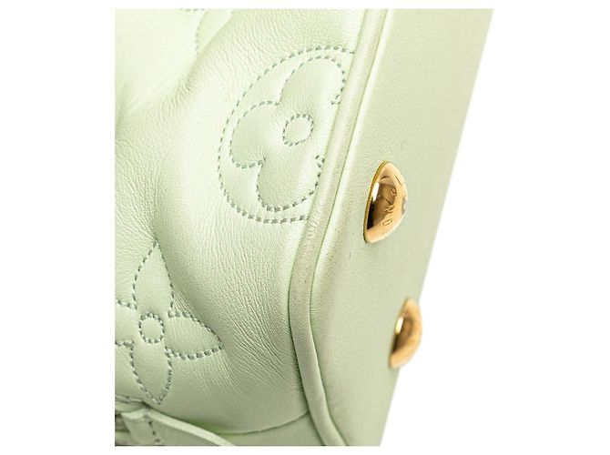 Sac à main en cuir Mahina Alma Soft BB de Louis Vuitton Vert - vue 5