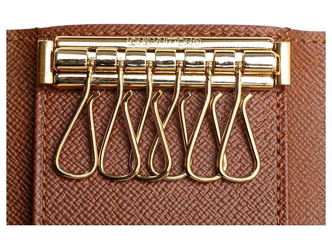 Portachiavi Monogram Louis Vuitton M62630 Marrone - vista 6
