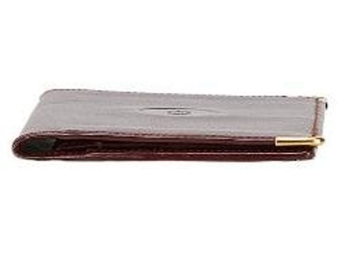 Cartera larga de cuero de la línea Must de Cartier Roja - vista 3