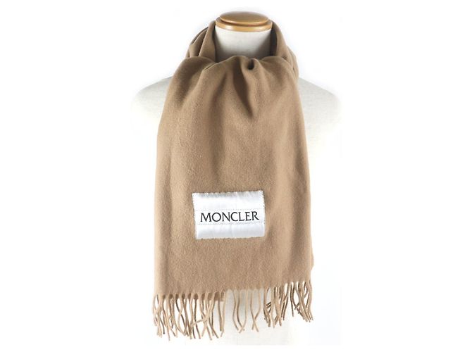 Sciarpa in lana Moncler Beige UNI - vista 2