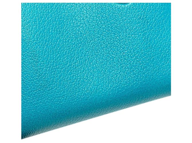 Portafoglio Bifold Camelia Chanel Azzurro Chiaro Blu - vista 4