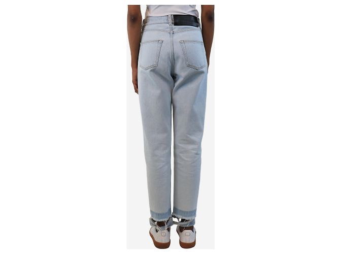 Loewe Blaue distressed Jeans - Größe UK 8 - Ansicht 3