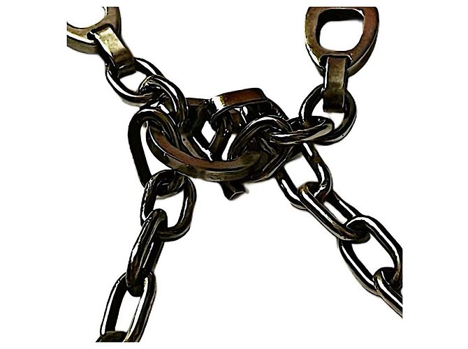 Auténtico Gucci Collar de Cadena Elíptica de Plata Esterlina de Tom Ford - vista 2
