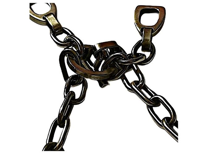 Auténtico Gucci Collar de Cadena Elíptica de Plata Esterlina de Tom Ford - vista 3