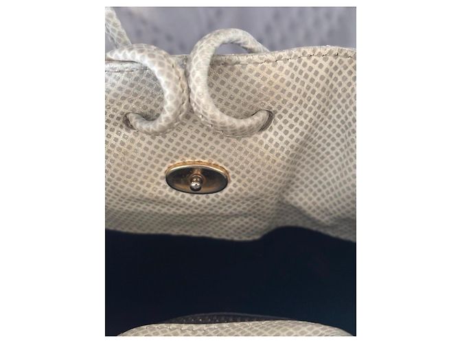 Borsa Bottega Veneta in pelle color crema - vista 11