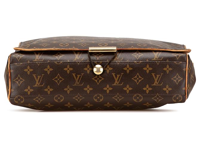 Louis Vuitton Marrone Monogramma Abbesses - vista 3