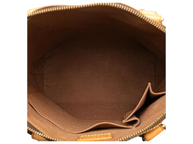 Louis Vuitton Marrone Monogramma Lockit PM - vista 4