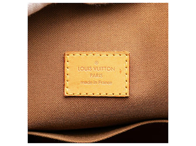 Louis Vuitton Marrone Monogramma Lockit PM - vista 5