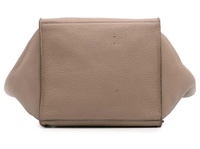 Big Bag Céline Borsa grande in pelle di vitello grana fine Celine Brown Marrone Marrone chiaro - vista 3