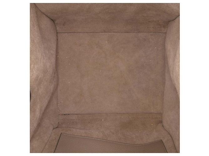 Big Bag Céline Borsa grande in pelle di vitello grana fine Celine Brown Marrone Marrone chiaro - vista 4