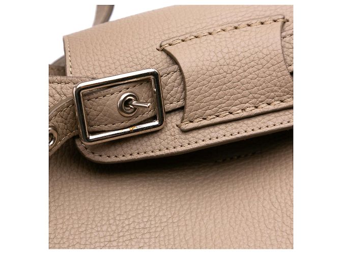 Big Bag Céline Borsa grande in pelle di vitello grana fine Celine Brown Marrone Marrone chiaro - vista 9