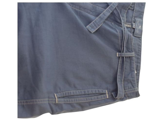 Etro Cropped Pants Blau Baumwolle - Ansicht 5