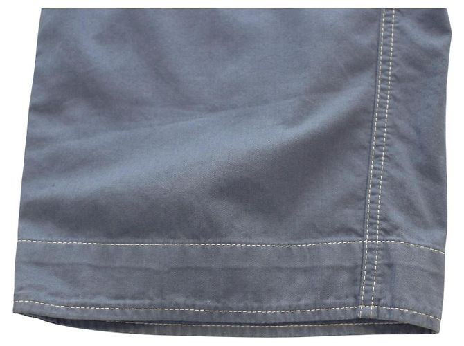 Etro Cropped Pants Blau Baumwolle - Ansicht 7