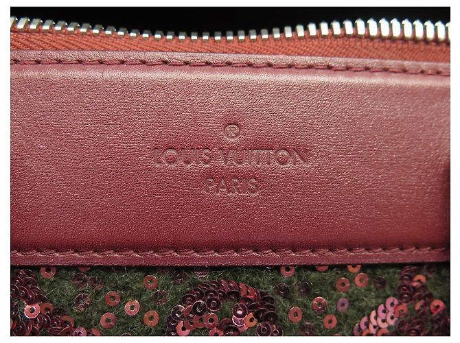 NUOVA BORSA A MANO LOUIS VUITTON M40798 SPEEDY 30 SUNSHINE EXPRESS SEQUIN Bordò - vista 11