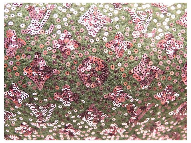 NUOVA BORSA A MANO LOUIS VUITTON M40798 SPEEDY 30 SUNSHINE EXPRESS SEQUIN Bordò - vista 17