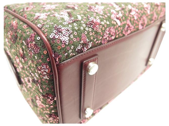 NUOVA BORSA A MANO LOUIS VUITTON M40798 SPEEDY 30 SUNSHINE EXPRESS SEQUIN Bordò - vista 6