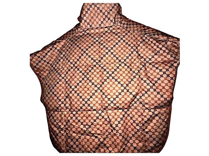 Céline Poncho Macadam Celine Vintage Autentico Beige - vista 11