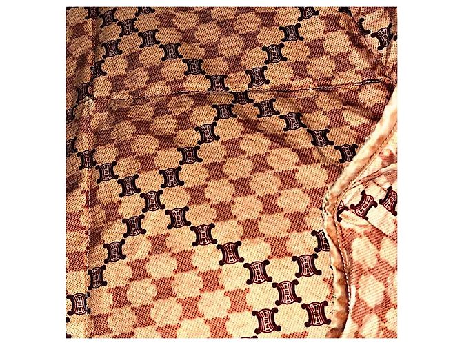 Céline Poncho Macadam Celine Vintage Autentico Beige - vista 6