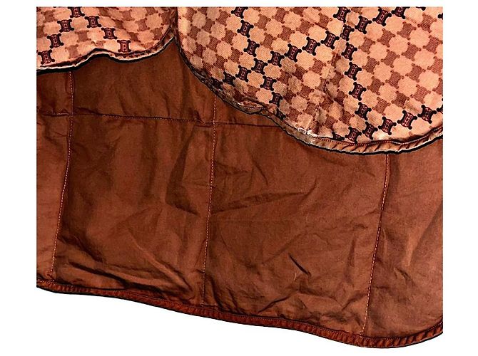 Céline Poncho Macadam Celine Vintage Autentico Beige - vista 7