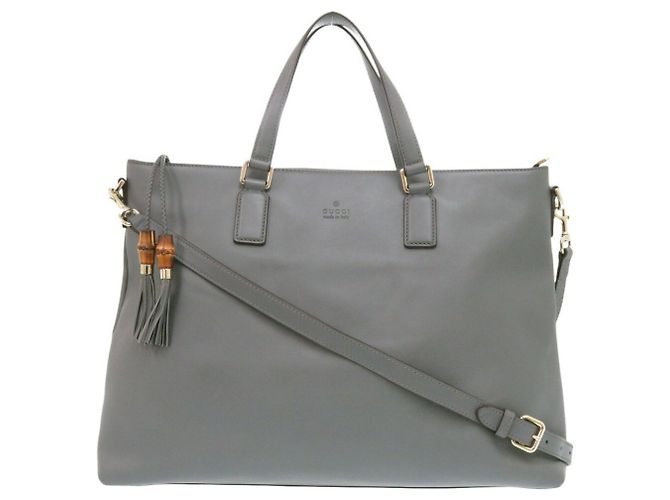 Gucci Bamboo Brown Leather ref.2242859 - Joli Closet