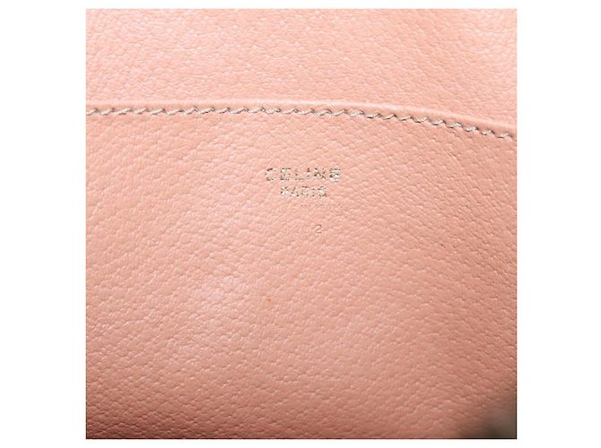 Céline Borsa a mano in tela Macadam CELINE in pelle PVC marrone oro Auth gh019 D'oro - vista 12